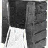 Linen Cart with Drop Door
